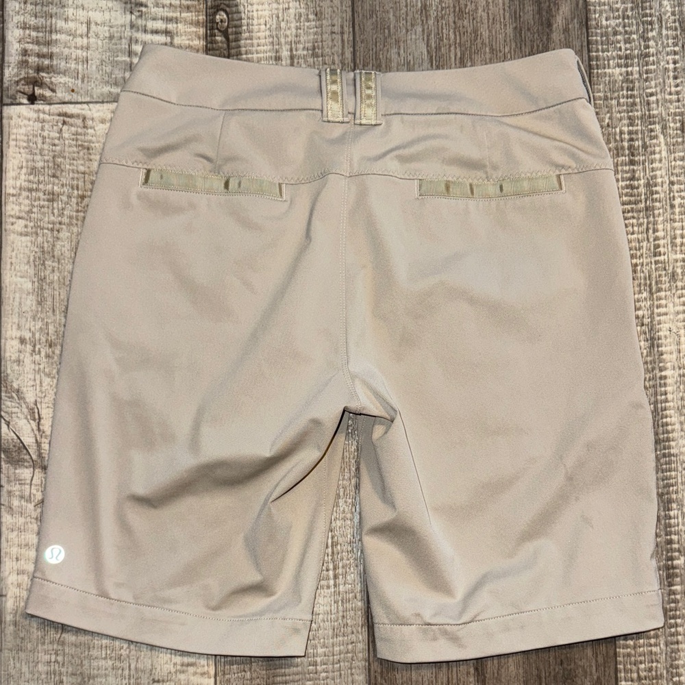 lululemon athletica Beige Athletic Shorts-size 4